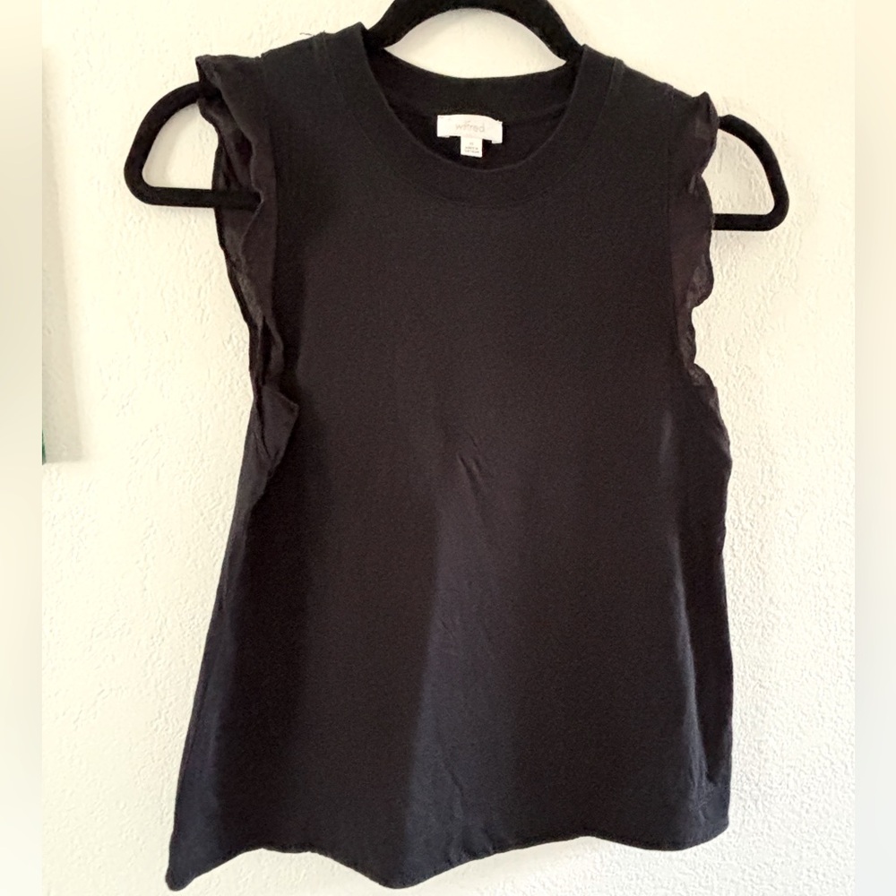 Wilfred black  Sleeveless Top